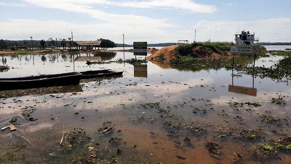 Alto Paraná e Itapúa, inundadas por la repentina crecida del río Paraná