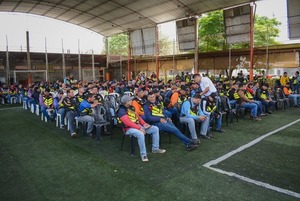 Candidatos del movimiento YoCreo mantienen reunión con mototaxistas - La Clave
