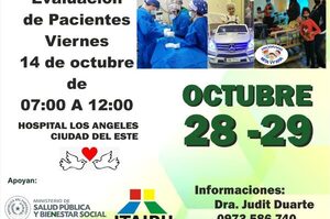 Realizarán cirugías gratuitas a niños de escasos recursos