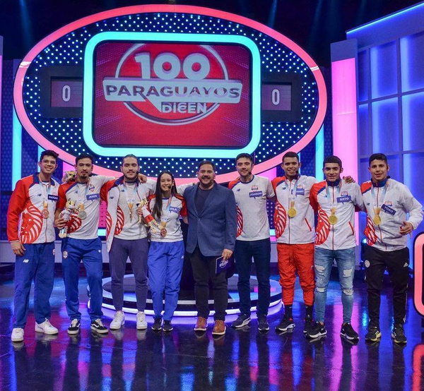 Crónica / Medallistas se trenzaron a duelo en "100 paraguayos dicen"