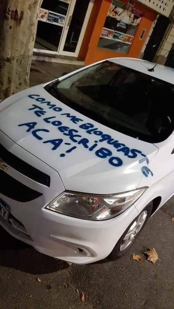 Crónica / ¿Por qué lo que le bloqueaste? Pilló corneada y remató por el auto del chuli