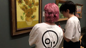 Diario HOY | Militantes ecologistas arrojan sopa sobre "Los girasoles" de Van Gogh en museo de Londres