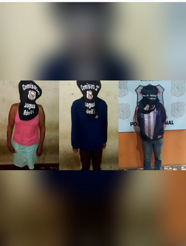 Detienen a una familia acusada de abusar de nueve niñas en Caaguazú