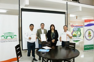Municipalidad de Filadelfia y Boquerón firmaron convenio de cooperación con la Facultad de Ciencias Agrarias UNA