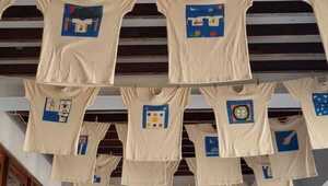 Diario HOY | Muestra de camisetas artesanales y cerámica noborigama en el CPJ
