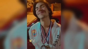 Karateja de Odesus trabajó todo el día, se fue a competir y ganó 2 medallas