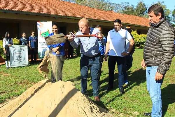 Inician obras de infraestructura en el Colegio Nacional de Cambyretá