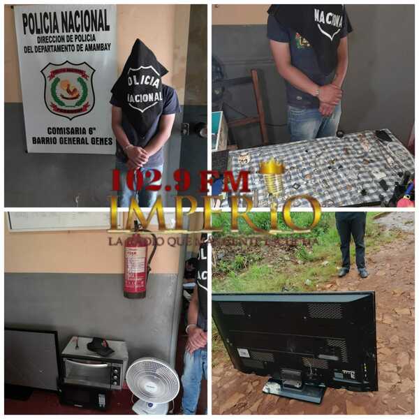 Detienen a unos sujetos por hurto perpetrado en Ponta Porã - Radio Imperio