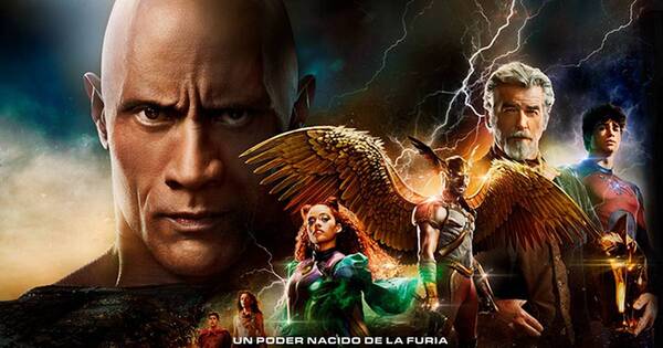 La Nación / Llega a la pantalla grande “Black Adam”, un poder nacido de la furia