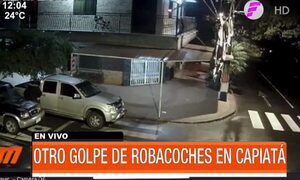 Así robaron una camioneta en Capiatá | Telefuturo