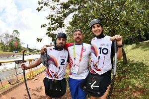 Canotaje slalom suma tres medallas para delegación nacional - .::Agencia IP::.