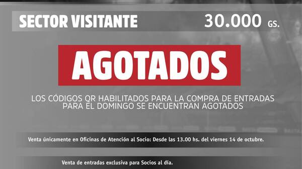Crónica / Socios de la "O" ya agotaron todas las entradas, tras drama'i de la siesta