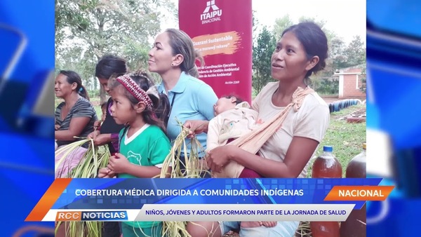 Cobertura médica llega a 168 indígenas durante jornadas de salud