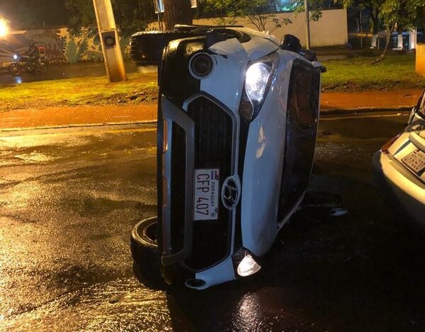 Múltiple choque por pista mojada en barrio Boquerón de C. del Este – Diario TNPRESS