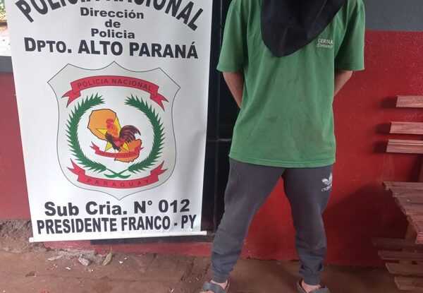 Cae violento sujeto que apaleó a su esposa en barrio Santa Inés de Presidente Franco – Diario TNPRESS