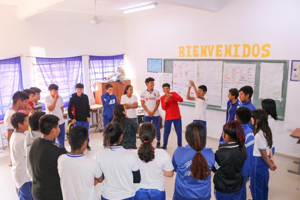 Proyecto “Caminando creamos tolerancia” obtiene gran alcance en jóvenes del departamento de Boquerón