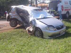 Accidente deja una mujer fallecida en Bella Vista