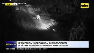 Le mataron para robarle la motocicleta - ABC Noticias - ABC Color