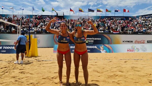 Giuliana Poletti y Laura Ovelar son subcampeonas suramericanas