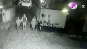 Tortoleros roban pertenencias de vehículo estacionado en una casa