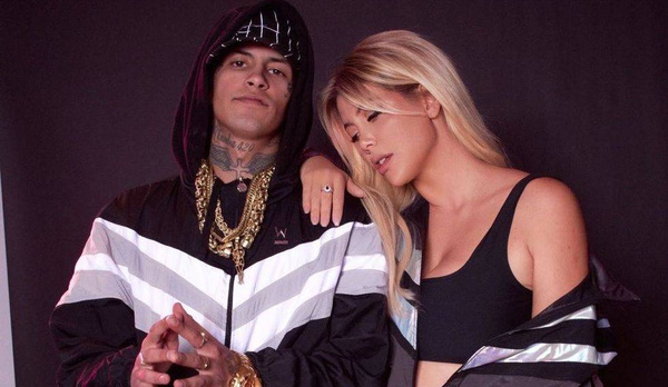 Crónica / [VIDEO] Amenazan a Wanda Nara y a L-Gante en su "última cena"