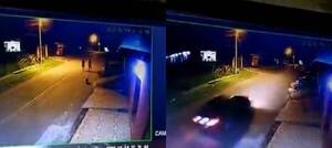 Crónica / [VIDEO] Re ka'ure chocó a una menor y se rajó, minutos después hizo otro accidente