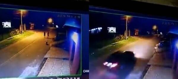 Crónica / [VIDEO] Re ka'ure chocó a una menor y se rajó, minutos después hizo otro accidente