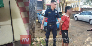 INTENTÓ HINCAR A SU EX CON UNA VARILLA DE HIERRO