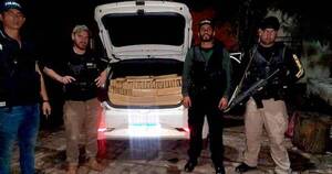 La Nación / Comisan 366 kg de marihuana