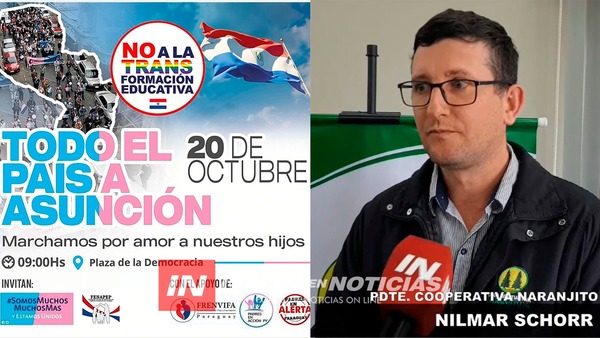 COOPERATIVA NARANJITO PARTICIPA DE MANIFESTACIONES EN CONTRA DE LA IDEOLOGÍA DE GÉNERO