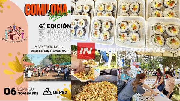 SE PREPARA UNA GRAN COMILONA SOLIDARIA EN LA PAZ.