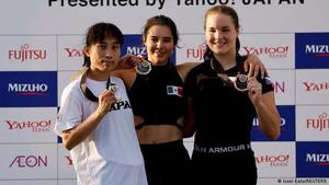 Una mexicana, campeona del mundo de parkour
