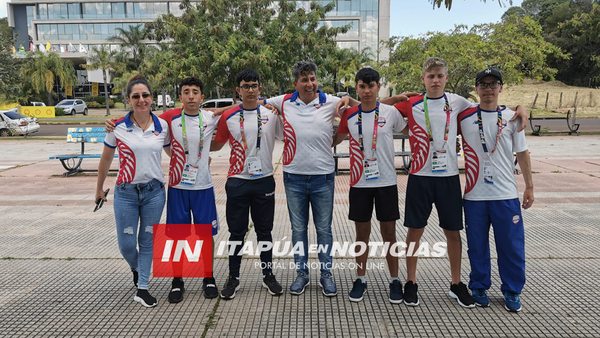 CLUB DE CANOTAJE NACIONAL DE CAMBYRETÁ REPRESENTÓ A PARAGUAY.