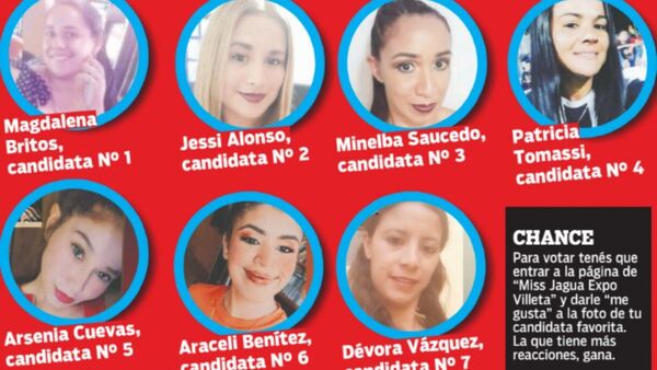 7 chicas compiten por ser la próxima "Miss Ñañala"