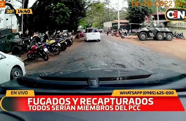 Recapturan a fugados de la cárcel de CDE