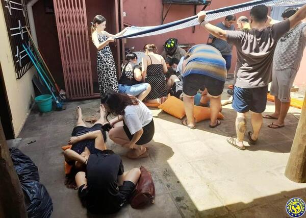Caída de ascensor deja como saldo tres lesionados en Luque •