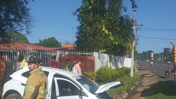 Presidente de la Junta Municipal de Pirayú involucrado en accidente