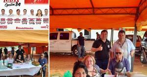 La Nación / Fuerza Republicana utiliza las jornadas de vacunación para hacer proselitismo