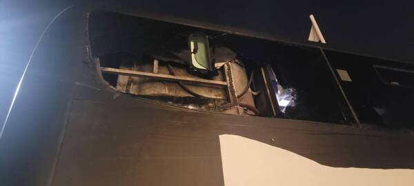 Crónica / Apedrearon el bus de Olimpia después de salir de La Nueva Olla
