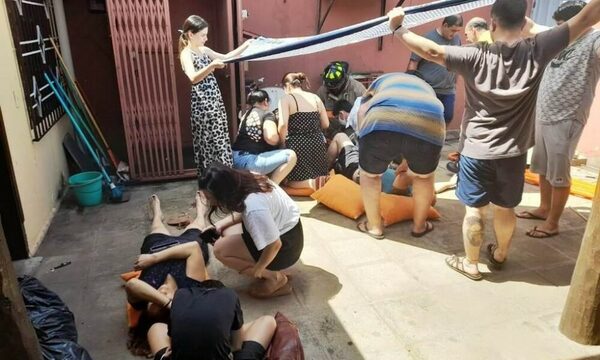 Se cayeron con ascensor y todo en Luquelandia