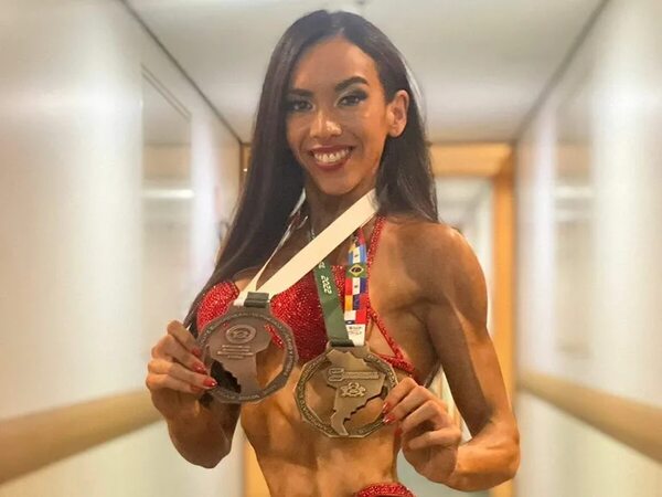 Fisicoculturismo: Silvia se destaca en torneo de Brasil - Polideportivo - ABC Color