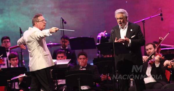 La Nación / El gran tenor Plácido Domingo deslumbró con su impecable voz