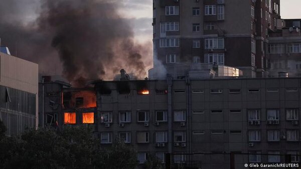 Kiev: ataque con drones kamikaze deja al menos un muerto y decenas de heridos