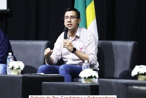 Convincente y destacada participación de “Landy” Torres en debate de la UNE - La Clave