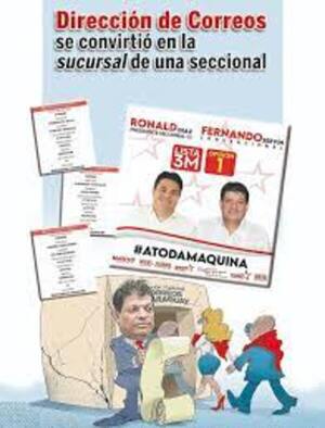 Dirección de correos se convirtio en la sucursal de una seccional