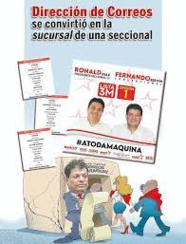Dirección de correos se convirtio en la sucursal de una seccional