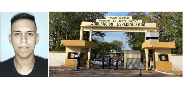 Supuesto miembro del PCC se fugó de la Agrupación Especializada