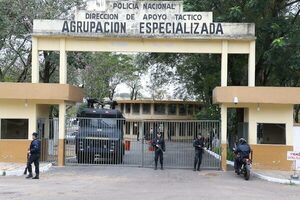 Se fugó un reo de la Agrupación Especializada