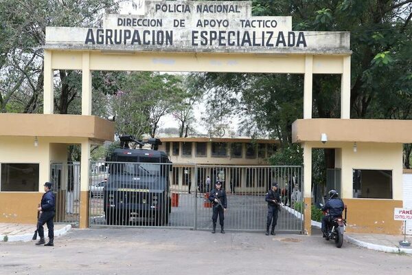 Se fugó un reo de la Agrupación Especializada