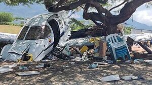 Avioneta se sale de pista y mata a un niño que estaba en una playa - Noticiero Paraguay